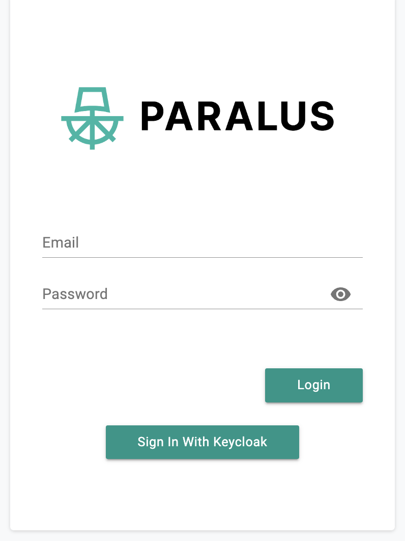 Login using Keycloak